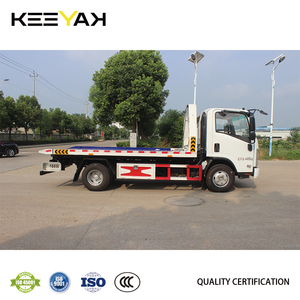 ISUZU Nouveauté Meilleure vente Camion de dépannage à plateau avec élévateur de <span class=keywords><strong>roues</strong></span> et treuil pour les opérations de dégagement des obstacles et à vendre - Product Image 2