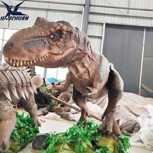 Dinosaurio realista <span class=keywords><strong>3D</strong></span> Robotic Moving <span class=keywords><strong>T</strong></span>-<span class=keywords><strong>REX</strong></span> réplica de dinosaurio de tamaño real para <span class=keywords><strong>Dino</strong></span> Jurassic Park - Product Image 4