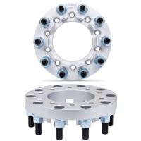 Adaptateur de roue forgé BOTRAK 1" 10x225 à 10x285 22.5" 24.5" pour semi-remorque Dodge Ram 4500 5500 Ford F450 F550 10 trous