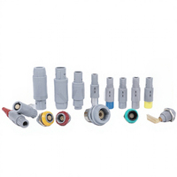 Conectores Médicos BEXKOM Fabricados en China, Resistentes al Agua IP65, Pines de Latón Chapados en Oro, Compatibles con REDELS, PAG, PKG, PRG, PLG, PMG, PPG, PXG