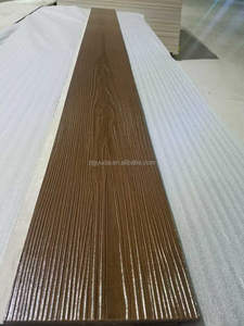 Panneau en fibrociment à grain de bois ignifuge, sans amiante, renforcé, isolation thermique, résistant à la chaleur - Product Image 2