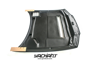 Fibra de carbono 1995 a 1998 <span class=keywords><strong>Skyline</strong></span> <span class=keywords><strong>R33</strong></span> GTR TS Style Hood Bonnet <span class=keywords><strong>Body</strong></span> <span class=keywords><strong>Kit</strong></span> para <span class=keywords><strong>R33</strong></span> GTR Hood Bonnet - Product Image 5
