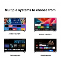 Téléviseur LED intelligent 4K UHD 32 pouces Android 11 WiFi Bluetooth USB pour la maison Téléviseur LED intelligent 4K UHD