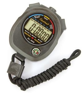 Chuyên nghiệp cầm tay kỹ thuật số thể thao đồng hồ bấm giờ hẹn giờ LCD hiển thị thời tiết kháng nhựa xây dựng cho đào tạo ngoài trời - Product Image 5