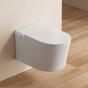 Phòng tắm nổi <span class=keywords><strong>WC</strong></span> commode chân cảm biến lật điện thông minh treo tường nhà vệ sinh treo tường nhà vệ sinh thông minh với ánh sáng ban đêm - Product Image 1