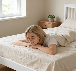 <span class=keywords><strong>Lenzuola</strong></span> in Puro Lino <span class=keywords><strong>Francese</strong></span> 100% di Fabbrica, Set 4 Pezzi King Size con Tasche Profonde 16 Pollici, Traspiranti e Durevoli, Produttore OEM ODM Personalizzabile - Product Image 3