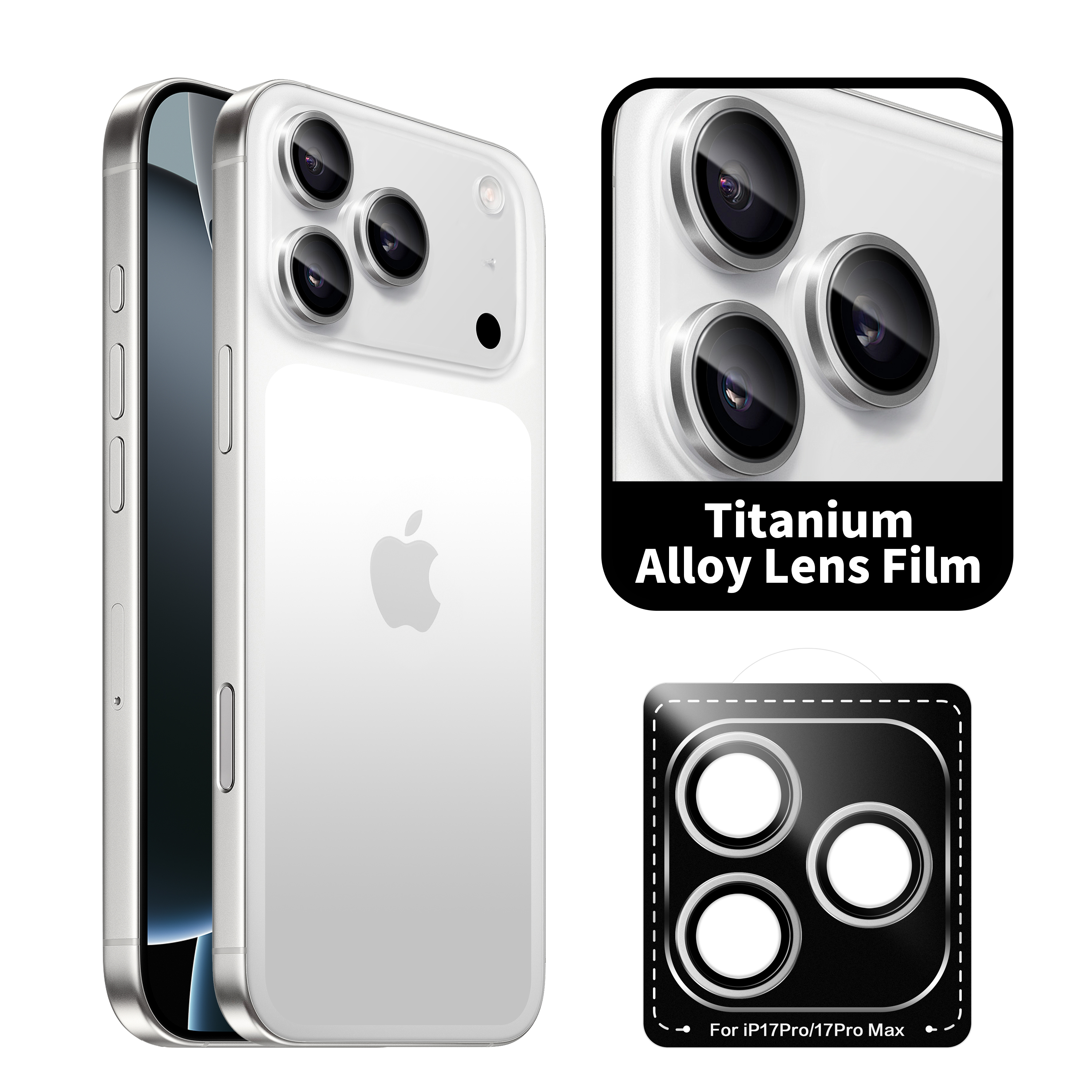 Pellicola per lenti in lega di titanio