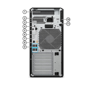 Station de travail HPE Z4 G5 de niveau entreprise, processeur Intel Xeon W3-2435 775W, 64 Go, 512 Go SSD, DVDRW en stock, garantie 3 ans - Product Image 2