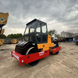 Rodillo Compactador de Doble Tambor DYNAPAC CC211 Original y Duradero, Motor Eléctrico/Diésel de 53KW, Origen Estadounidense, en Buen Estado de Funcionamiento - Product Image 5