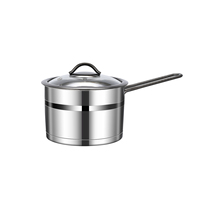 Nouvel ensemble de batterie de cuisine en acier inoxydable 11 pièces avec couvercles en verre à bords noirs, compatible avec les casseroles multi-usages