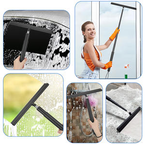 Herramienta Limpiadora de Ventanas <span class=keywords><strong>Extensible</strong></span> 2 en 1 Amz Hot para Ventanas de Automóviles, <span class=keywords><strong>Limpiacristales</strong></span> <span class=keywords><strong>con</strong></span> <span class=keywords><strong>Mango</strong></span> Largo - Product Image 4