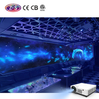 Mapping de projection vidéo en métal immersif pour l'affichage extérieur et intérieur dans les cafés centres commerciaux restaurants 1 an de garantie