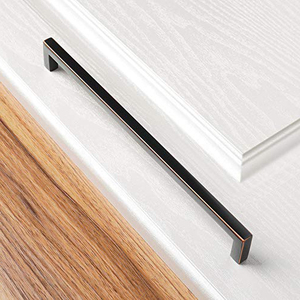 <span class=keywords><strong>Barre</strong></span> Carrée <span class=keywords><strong>solide</strong></span> Poignée D'armoire 8.8 Pouces/224mm Bronze Huilé <span class=keywords><strong>Traction</strong></span> pour Placard <span class=keywords><strong>De</strong></span> Cuisine Commode <span class=keywords><strong>de</strong></span> Chambre tiroir - Product Image 2