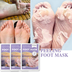 R Exfoliante <span class=keywords><strong>Peel</strong></span> Foot Mask Calcetines Bebé <span class=keywords><strong>Pies</strong></span> suaves Renovación Elimina la piel muerta Callos <span class=keywords><strong>Peel</strong></span> <span class=keywords><strong>Off</strong></span> Exfoliante Foot Mask <span class=keywords><strong>Pies</strong></span> suaves - Product Image 1