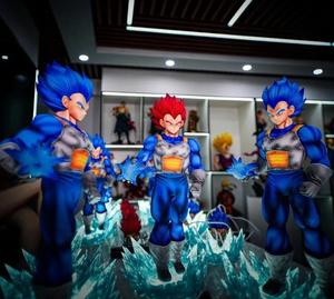Nouvelle <span class=keywords><strong>figurine</strong></span> de manga JT, statue de personnage de dessin animé, Super Saiyan <span class=keywords><strong>Blue</strong></span> Vegeta DRAGON BAII, <span class=keywords><strong>figurine</strong></span> en PVC, jouets d'anime, cadeau - Product Image 3