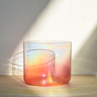 Bol sonore pour bain sonore 432 Hz, thérapie sonore, chakra racine, cuenco cuarzo, instrument de thérapie sonore pour le yoga