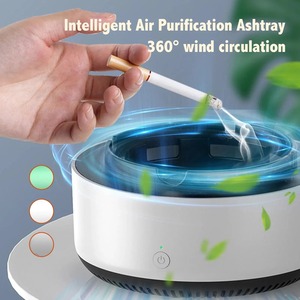 Purificatore d'Aria Elettrico 2-in-1 Personalizzato, Design Moderno, Posacenere Intelligente Multifunzionale, Filtro Anti-Fumo <span class=keywords><strong>per</strong></span> Casa, Auto, Ufficio - Product Image 5