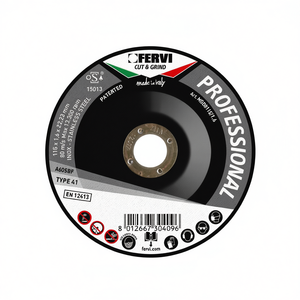 Disco de Pulir Profesional Fervi 115x1x22.23mm Para Acero Inoxidable Tipo 41 - Product Image 1