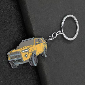 Nouveauté Porte-clés en forme <span class=keywords><strong>de</strong></span> <span class=keywords><strong>voiture</strong></span> <span class=keywords><strong>Prix</strong></span> <span class=keywords><strong>de</strong></span> gros Porte-clés <span class=keywords><strong>de</strong></span> véhicule Pendentif Porte-clés en métal émaillé doux - Product Image 4