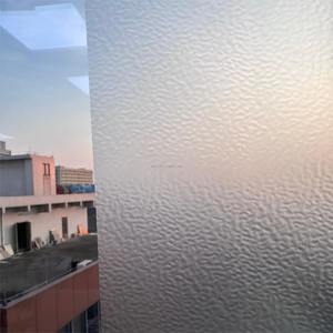 Water Ripple Explosion-proof Self-adhesive Modern Home Use Heat <b>Insulation</b> Decorative Glass Film - Product Image 4