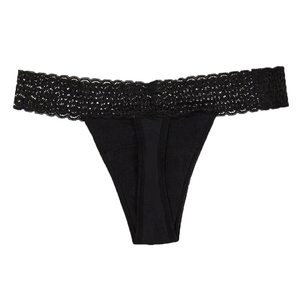 ODM/OEM Bragas Menstruale Bragas Mujer Tanga 4 capas a prueba de fugas Tanga sin costuras Período posparto T Back Ropa interior - Product Image 6