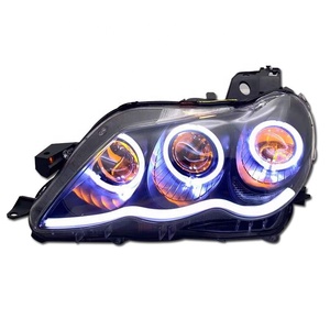 Actualice su auto con faros LED REIZ/Mark X con ojos de ángel y lente de proyector Bi-LED 2005-2009 - Product Image 1