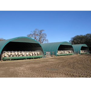 Tente dôme 6x6m en promotion pour bétail, chèvres, animaux, abri portable pour chevaux - Product Image 6