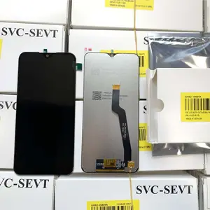 Orijinal servis paketi LCD cep telefonu değiştirmeleri parçaları için LCD ekran dokunmatik ekran SAMSUNG Galaxy A105/A10