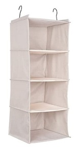 Hanging Closet Organizer and Storage 4-<b>Shelf</b>, Foldable Hanging Wardrobe Storage <b>Shelves</b>,Washable Oxford Cloth Fabric - Product Image 6