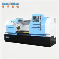 Tour CNC à lit plat robuste CK6150 avec commande GSK, haute précision, machine de travail des métaux automatique multifonctionnelle
