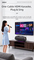 Boombox Pesta Luar Ruangan 2026 NEW SODLK S1615 PRO 500W dengan Subwoofer Dalam & Mikrofon Terintegrasi USB/AUX/MIC untuk Kumpul Keluarga