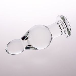 Розничная продажа, супер Гигантский Размер, стеклянная Анальная пробка для мастурбации, большая Анальная пробка, гигантская Стеклянная Пробка для взрослых пар - Product Image 2