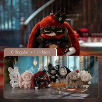 SIINONO Sano Nuo Pendentif en peluche de la série Blind Box, figurine en ABS à l'échelle 1/6, avec d'autres personnages, cadeau