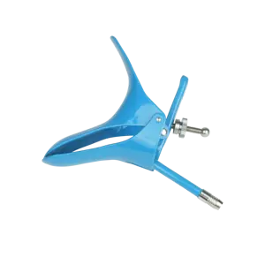 New product, insulated, metal reusable speculum with smoke exhaust pipe for ease of use