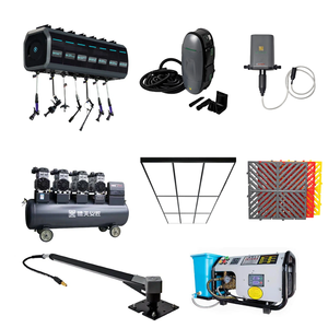 Paquete de Equipos Compactos para Talleres de Estética Automotriz: Hidrolavadora de Alta Presión, Aspiradora, Enrollador de Manguera, Luz LED y Rejillas para Piso - Product Image 1