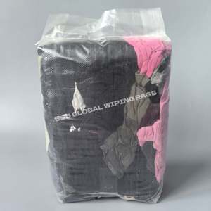 Chiffons de nettoyage en polaire colorée, essuie-tout en coton, chiffons industriels pour le nettoyage, chiffons pour moteurs - Product Image 1