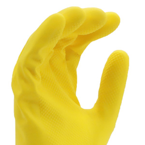 Gants de sécurité industrielle de logo personnalisé avec des échantillons gratuits enduits de <span class=keywords><strong>latex</strong></span> de coton de doublure - Product Image 4