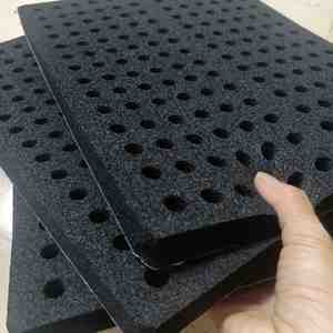 แผ่นยางโฟม EPDM แบบเซลล์เปิด ความหนาแน่นสูง / แผ่นโฟม - Product Image 1