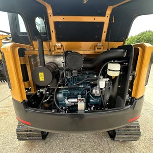 Mini-excavatrice sur chenilles SY55U à vente chaude, d'occasion, 5,5 tonnes, boîte de vitesses PLC, pompe, roulement, garantie moteur d'un an, en stock, remise - Product Image 6