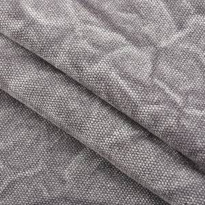 Tissu en toile de lin et coton tie-dye 145 cm 300 g/m² pour textile de maison, résistant aux plis - Product Image 2