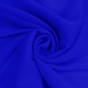 Vải Lụa 19 Mm Lụa Căng Đôi <span class=keywords><strong>Georgette</strong></span> 140 Cm Chiều Rộng No.11 Màu Xanh Hoàng Gia - Product Image 6