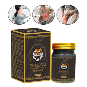 <span class=keywords><strong>Baume</strong></span> <span class=keywords><strong>du</strong></span> <span class=keywords><strong>Tigre</strong></span> <span class=keywords><strong>Noir</strong></span> Thaïlandais – Crème Herbal Soulagement Douleurs Musculaires et Articulaires pour le Cou, les Épaules et la Taille – Disponible en OEM - Product Image 1