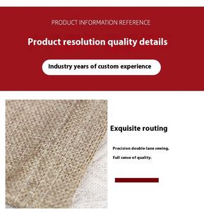 Customizable Burlap Drawstring <b>Bags</b> Reusable <b>Small</b> Dustproof Household Grocery Coffee Aromatherapy Pouches - Product Image 3