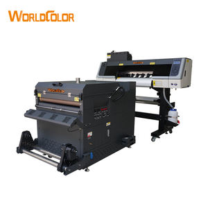 Worldcolor <span class=keywords><strong>Imprimante</strong></span> DTF 60cm de haute qualité avec double tête XP600/i3200 Machine d'impression de t-shirts pour tous les tissus - Product Image 1
