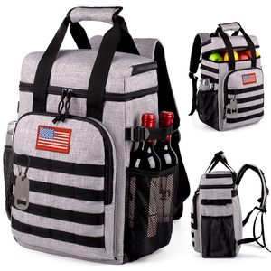 Wholesale Custom Thermal Insulated Polyester Gym Hiking <b>Camping</b> <b>Rucksack</b> Hunting Tactical 24L Molle Multi Sports Backpack - Product Image 1