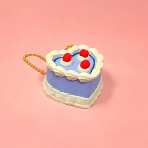 Portachiavi Antistress a Forma di Torta Stampata in 3D, Ciondolo Creativo per Borsa, Giocattolo Sensoriale da Premere con le Dita - Product Image 5