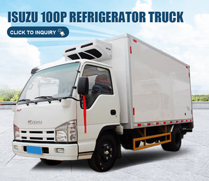 Camión de Carga ISUZU 100P Euro4 98HP 4x2 de 2.5 Toneladas con Congelador, Refrigerador y Caja Refrigerada para Transporte - Product Image 2