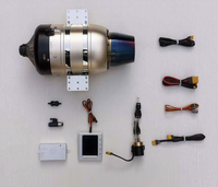 Swiwin SW240B Moteur à turbine sans balais 24KG, grande puissance, pour avion à réaction, modèle réduit, avion à aile fixe, planeur piloté, forte poussée