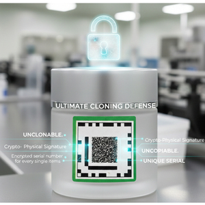 Stiker Keamanan Digital Terenkripsi Tinggi Anti Pemalsuan Stiker Keamanan Label Kode QR untuk Mencegah Pencurian Data - Product Image 5