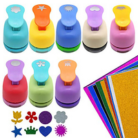 Perforateur en forme d'étoile en plastique pour l'artisanat, mini perforateur pour papier d'impression, façonneur de papier à la main, étiquettes de scrapbooking, cartes, artisanat, perforateur DIY